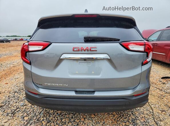 3GKALMEG0RL346191 2024 GMC TERRAIN Silver Հետևի տեսք