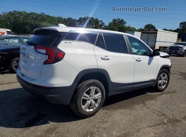 3GKALMEG0RL355781 2024 GMC TERRAIN Белый Задняя правая четверть