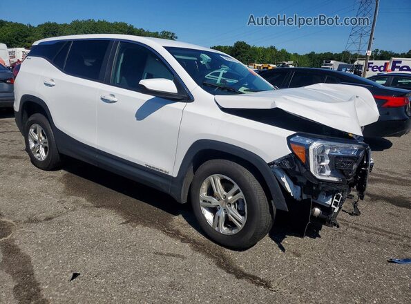3GKALMEG0RL355781 2024 GMC TERRAIN Белый Передняя правая четверть