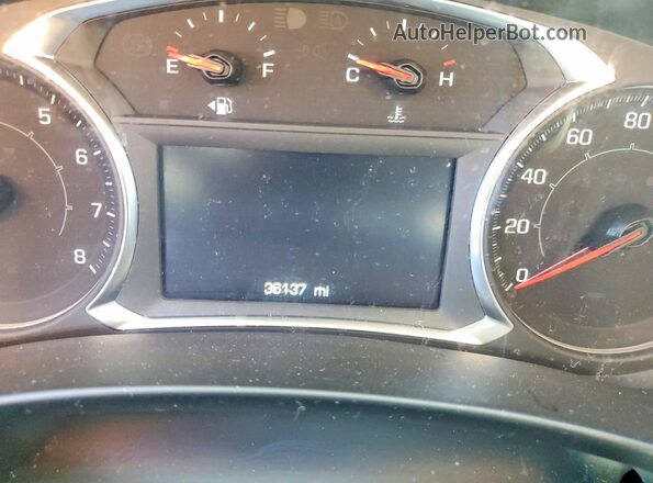 3GKALMEG0RL355781 2024 GMC TERRAIN Белый Вид щитка приборов