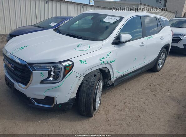3GKALMEG0RL365016 2024 GMC TERRAIN Белый Передняя левая четверть