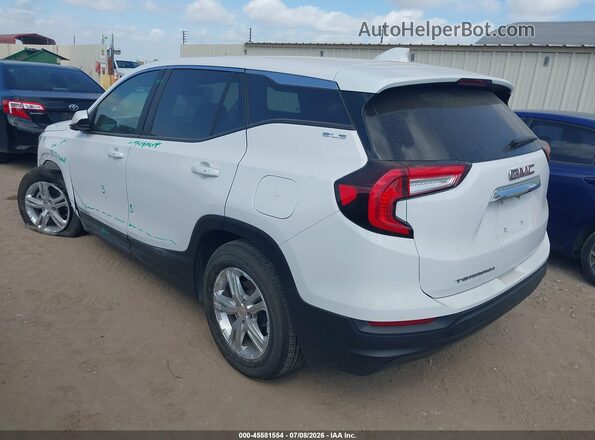 3GKALMEG0RL365016 2024 GMC TERRAIN Белый Задняя левая четверть
