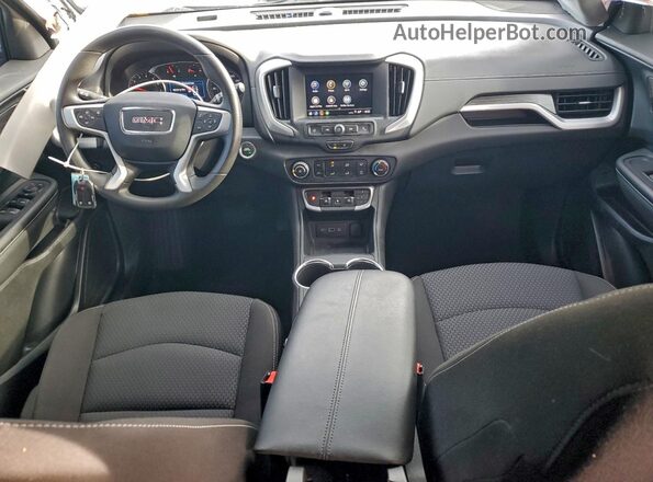 3GKALMEG0RL379014 2024 GMC TERRAIN White Առջևի վահանակի տեսք