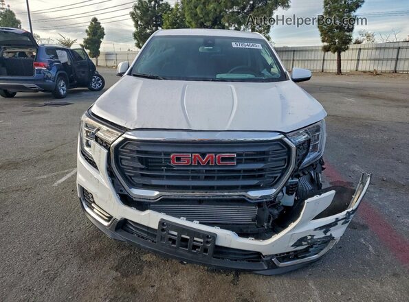 3GKALMEG0RL379014 2024 GMC TERRAIN White Դիմացի տեսք