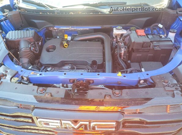 3GKALMEG0TL356467 2026 GMC TERRAIN Blue Engine compartment view