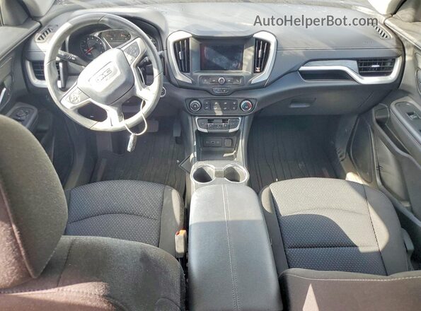 3GKALMEG1PL272552 2023 GMC TERRAIN White წინა პანელის ხედი
