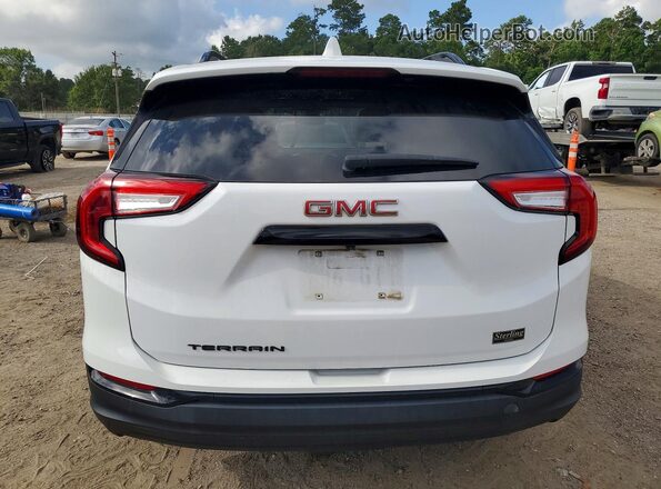 3GKALMEG1PL272552 2023 GMC TERRAIN White უკანა ხედი