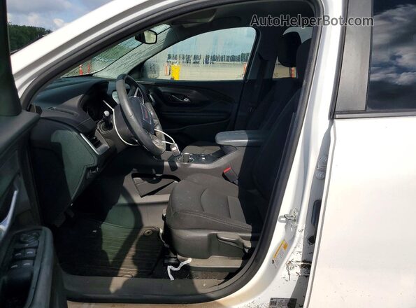 3GKALMEG1PL272552 2023 GMC TERRAIN White VIN კოდის სტიკერის ხედი