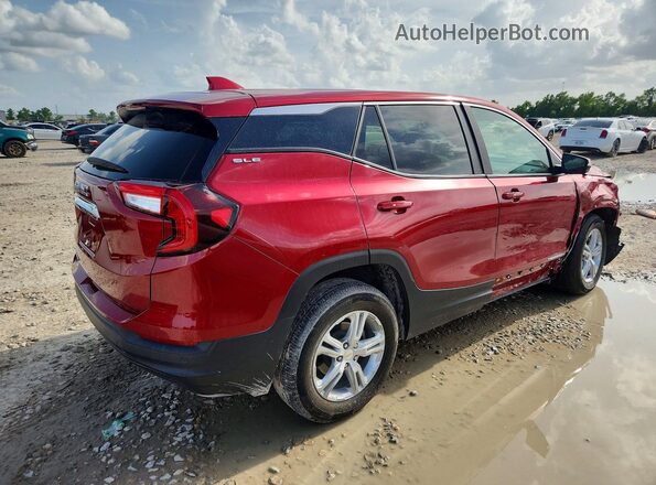 3GKALMEG1RL382830 2024 GMC TERRAIN Red Tył prawy