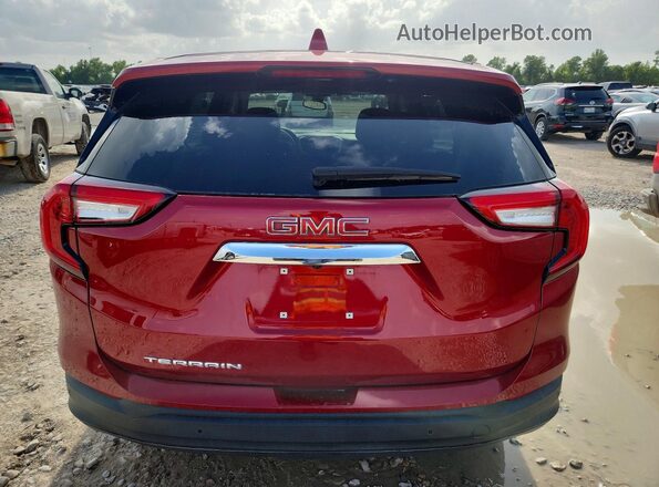 3GKALMEG1RL382830 2024 GMC TERRAIN Red Widok z tyłu