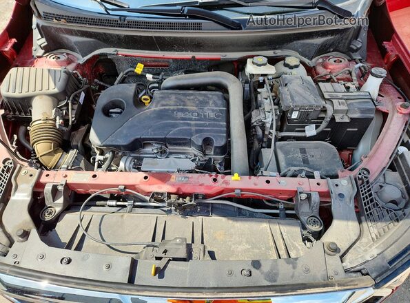 3GKALMEG2RL185102 2024 GMC TERRAIN Burgundy Vista del compartimento del motor