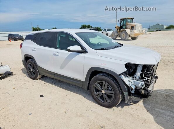 3GKALMEG2RL250482 2024 GMC TERRAIN Белый Передняя правая четверть