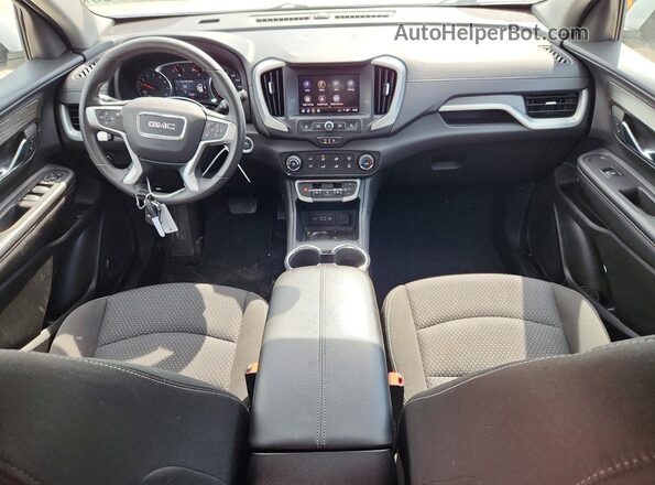 3GKALMEG2RL250482 2024 GMC TERRAIN Белый Вид панели приборов