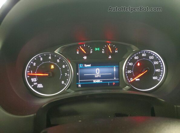 3GKALMEG2RL376213 2024 GMC TERRAIN White Вид щитка приладів