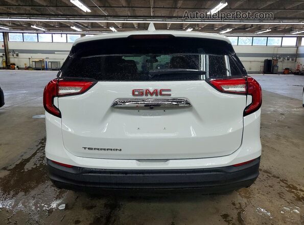 3GKALMEG2RL376213 2024 GMC TERRAIN White Вид ззаду