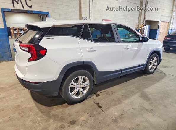 3GKALMEG3RL359775 2024 GMC TERRAIN Белый Задняя правая четверть