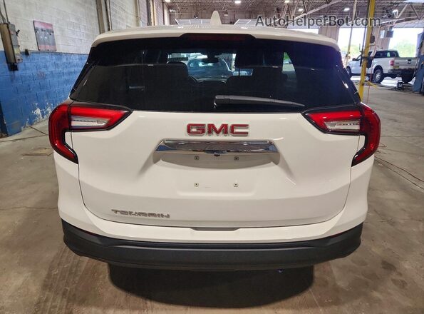 3GKALMEG3RL359775 2024 GMC TERRAIN Белый Вид сзади