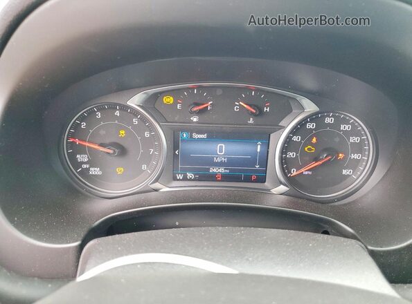 3GKALMEG3RL390475 2024 GMC TERRAIN Black Вид щитка приладів
