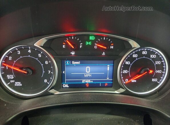 3GKALMEG3RL399788 2024 GMC TERRAIN White Instrument cluster view