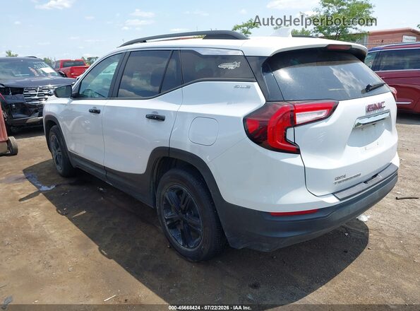 3GKALMEG4PL175393 2023 GMC TERRAIN White Trasero izquierdo