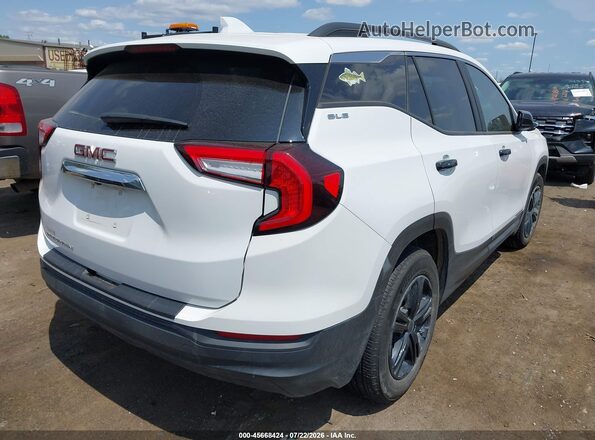 3GKALMEG4PL175393 2023 GMC TERRAIN White Trasero derecho
