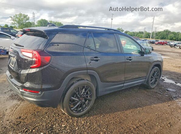 3GKALMEG4PL220445 2023 GMC TERRAIN Black Trasero derecho