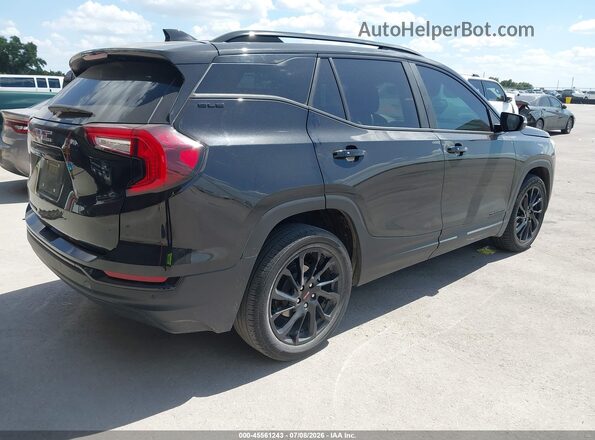 3GKALMEG4PL238797 2023 GMC TERRAIN Black Trasero derecho