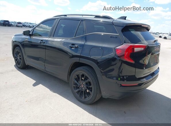 3GKALMEG4PL238797 2023 GMC TERRAIN Black Trasero izquierdo