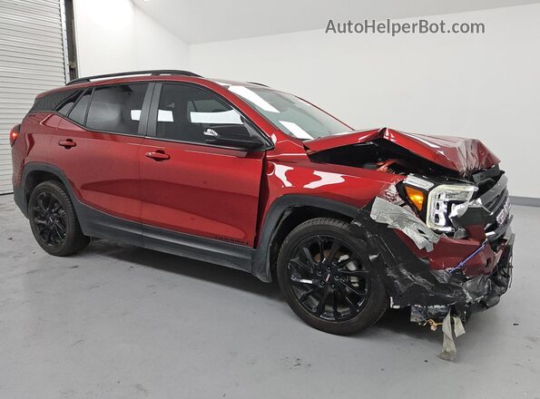 3GKALMEG4PL265580 2023 GMC TERRAIN Maroon 