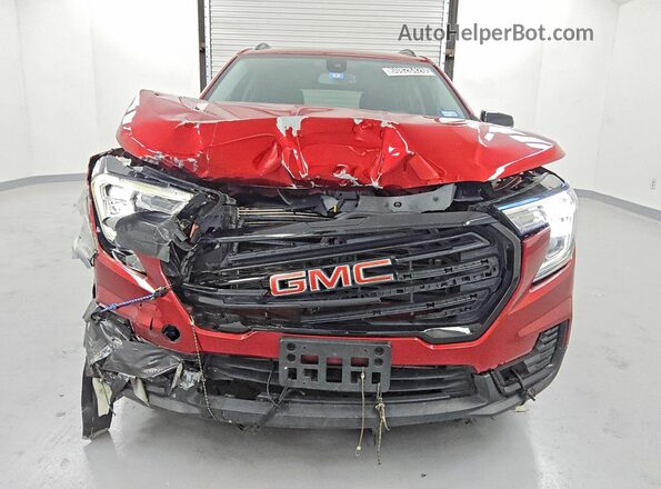 3GKALMEG4PL265580 2023 GMC TERRAIN Maroon Widok z przodu