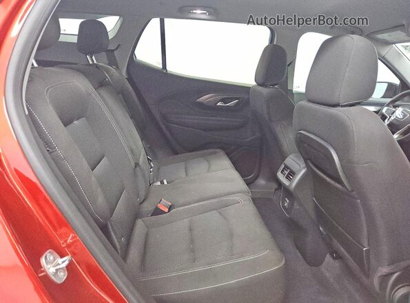 3GKALMEG4PL265580 2023 GMC TERRAIN Maroon Widok wnętrza z tyłu