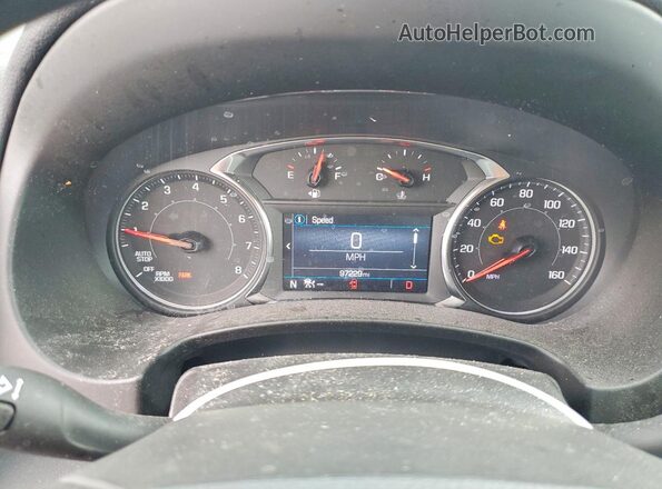 3GKALMEG4RL250175 2024 GMC TERRAIN Синий Вид щитка приборов