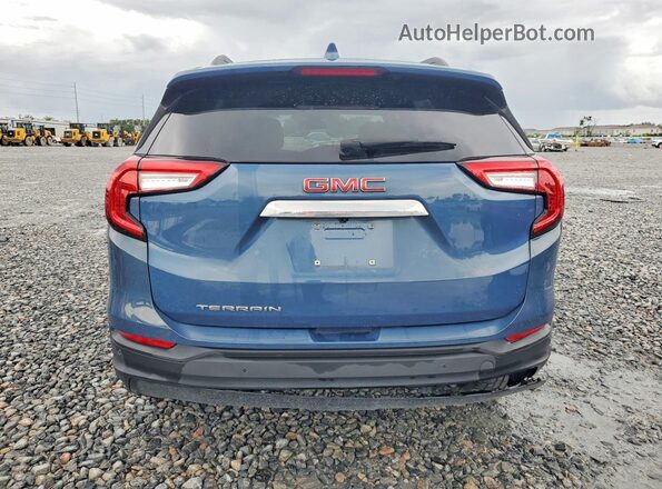 3GKALMEG4RL250175 2024 GMC TERRAIN Синий Вид сзади