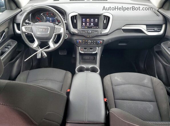 3GKALMEG4RL250175 2024 GMC TERRAIN Синий Вид панели приборов