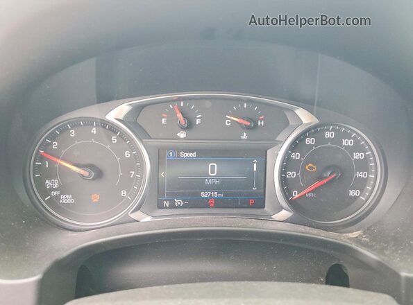 3GKALMEG4RL324730 2024 GMC TERRAIN Белый Вид щитка приборов