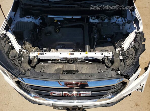 3GKALMEG4RL367657 2024 GMC TERRAIN White ძრავის განყოფილების ხედი