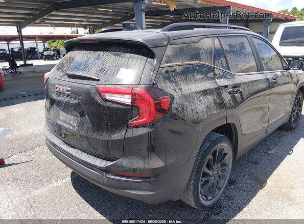 3GKALMEG5PL242471 2023 GMC TERRAIN Black Հետևի աջ