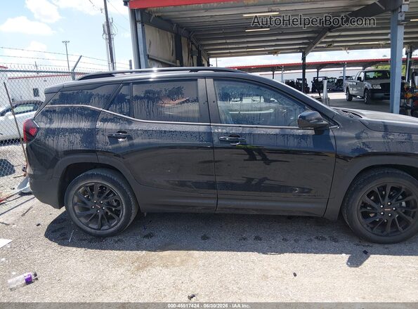 3GKALMEG5PL242471 2023 GMC TERRAIN Black Սալոնի հետևի տեսք