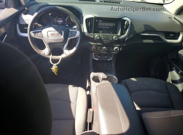 3GKALMEG6PL161821 2023 GMC TERRAIN Blue Dashboard view