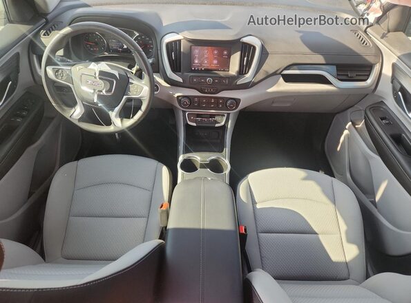3GKALMEG6RL275899 2024 GMC TERRAIN White Вид панелі приладів