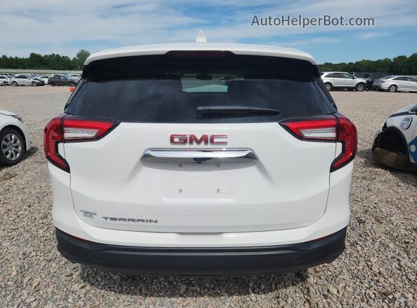 3GKALMEG6RL275899 2024 GMC TERRAIN White Вид ззаду
