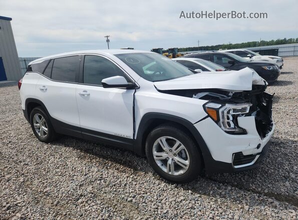 3GKALMEG6RL275899 2024 GMC TERRAIN White Передня права чверть