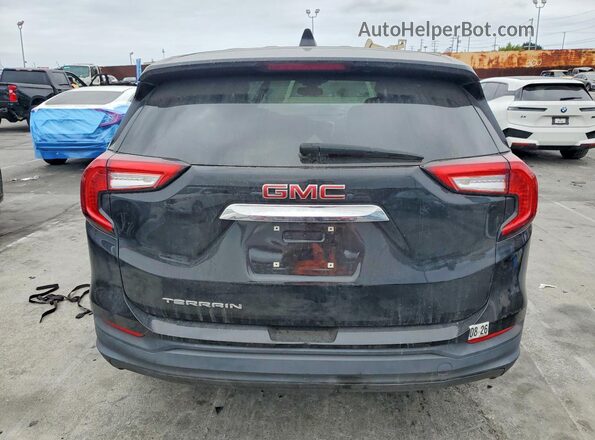 3GKALMEG6RL365909 2024 GMC TERRAIN Black Հետևի տեսք