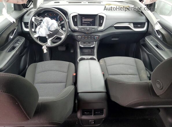 3GKALMEG6RL365909 2024 GMC TERRAIN Black Առջևի վահանակի տեսք