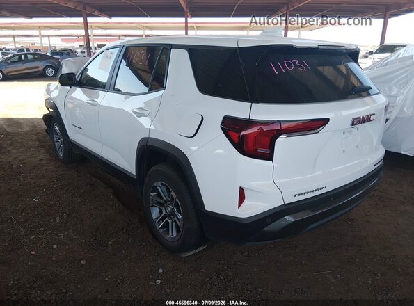 3GKALMEG6TL178855 2026 GMC TERRAIN White უკანა მარცხენა