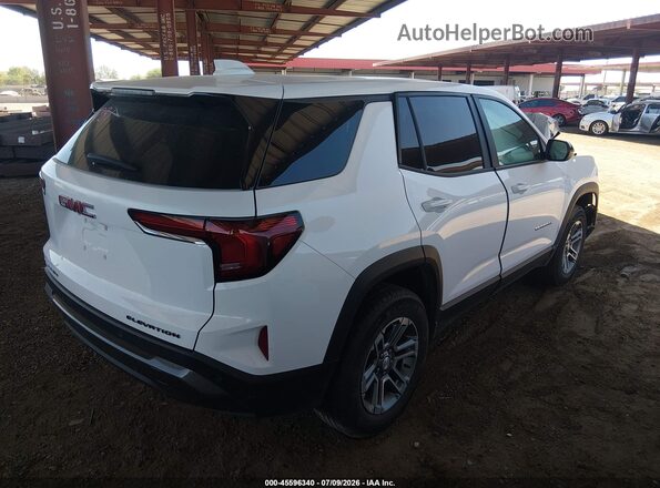 3GKALMEG6TL178855 2026 GMC TERRAIN White უკანა მარჯვენა