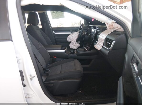 3GKALMEG6TL178855 2026 GMC TERRAIN White წინა სალონის ხედი