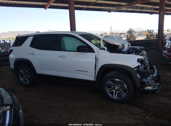3GKALMEG6TL178855 2026 GMC TERRAIN White უკანა სალონის ხედი