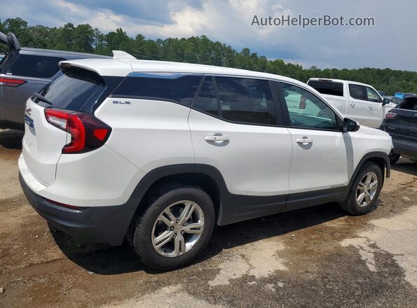 3GKALMEG7RL316654 2024 GMC TERRAIN White Задня права чверть