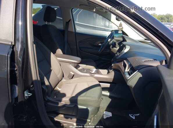 3GKALMEG7RL376465 2024 GMC TERRAIN Black Widok wnętrza z przodu